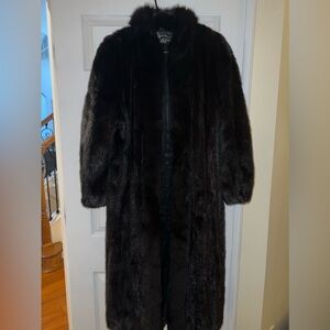authentic real mink coat